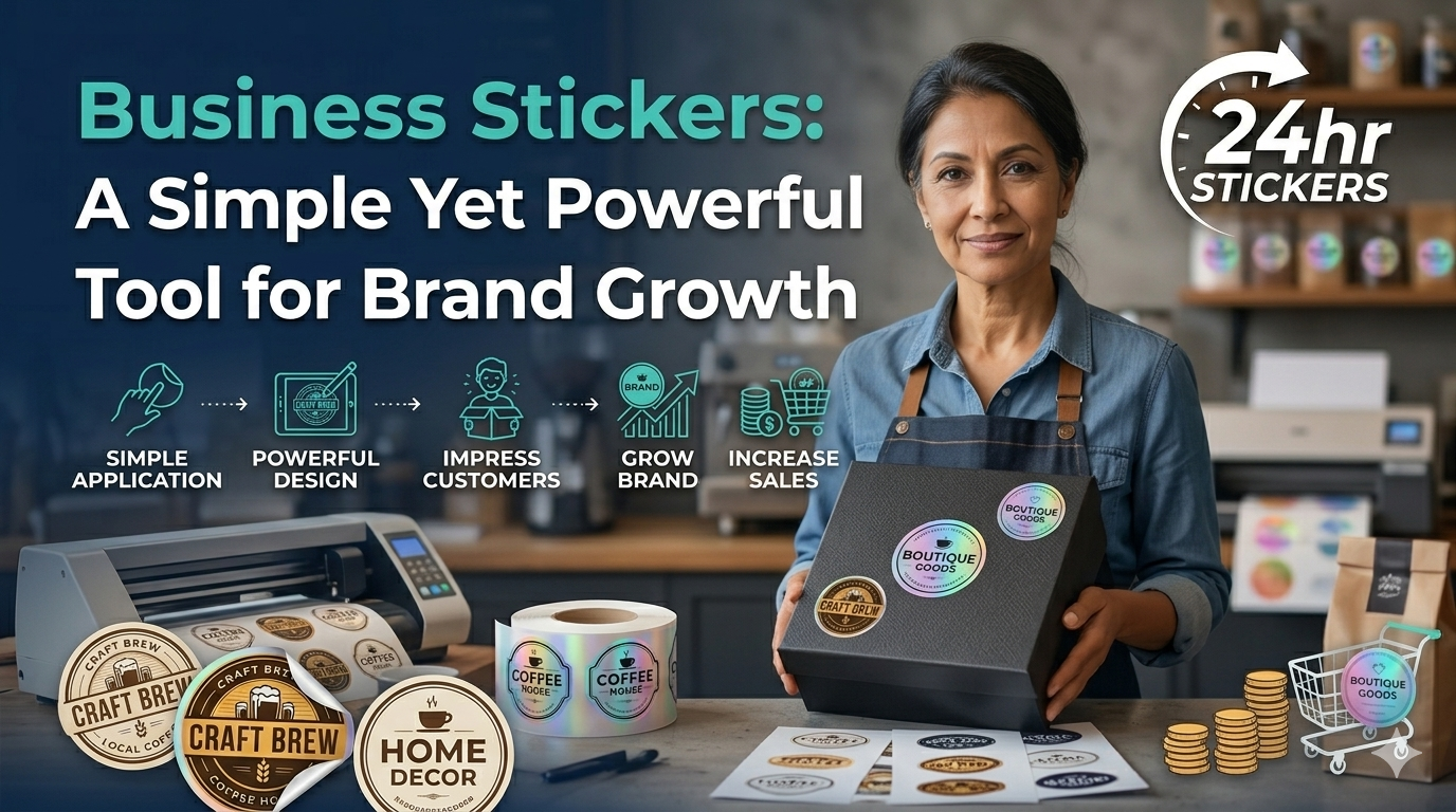 Business Stickers: A Simple Yet Powerful Tool for Brand Growth