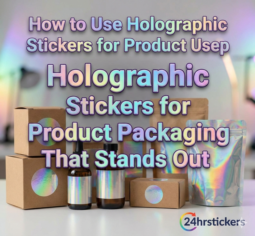 How to Use Holographic Stickers for Product Packaging That Stands Out
