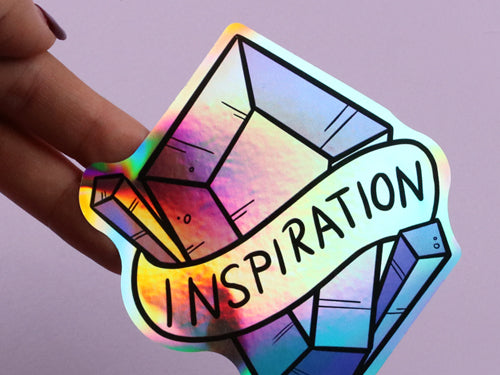 Holographic Sticker Label Inspiration