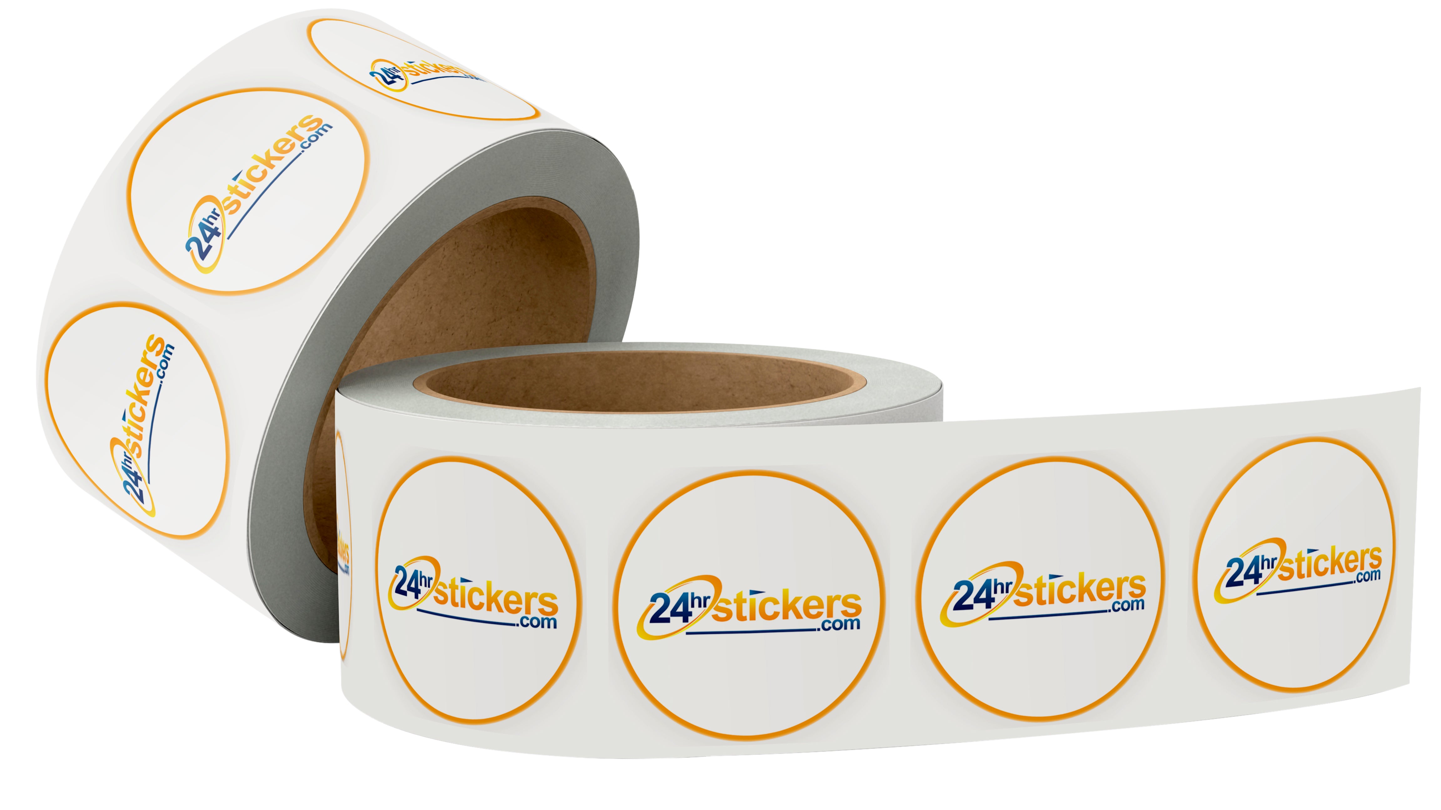 Custom Circle Vinyl Labels Premium Circle Labels That Add a Clean